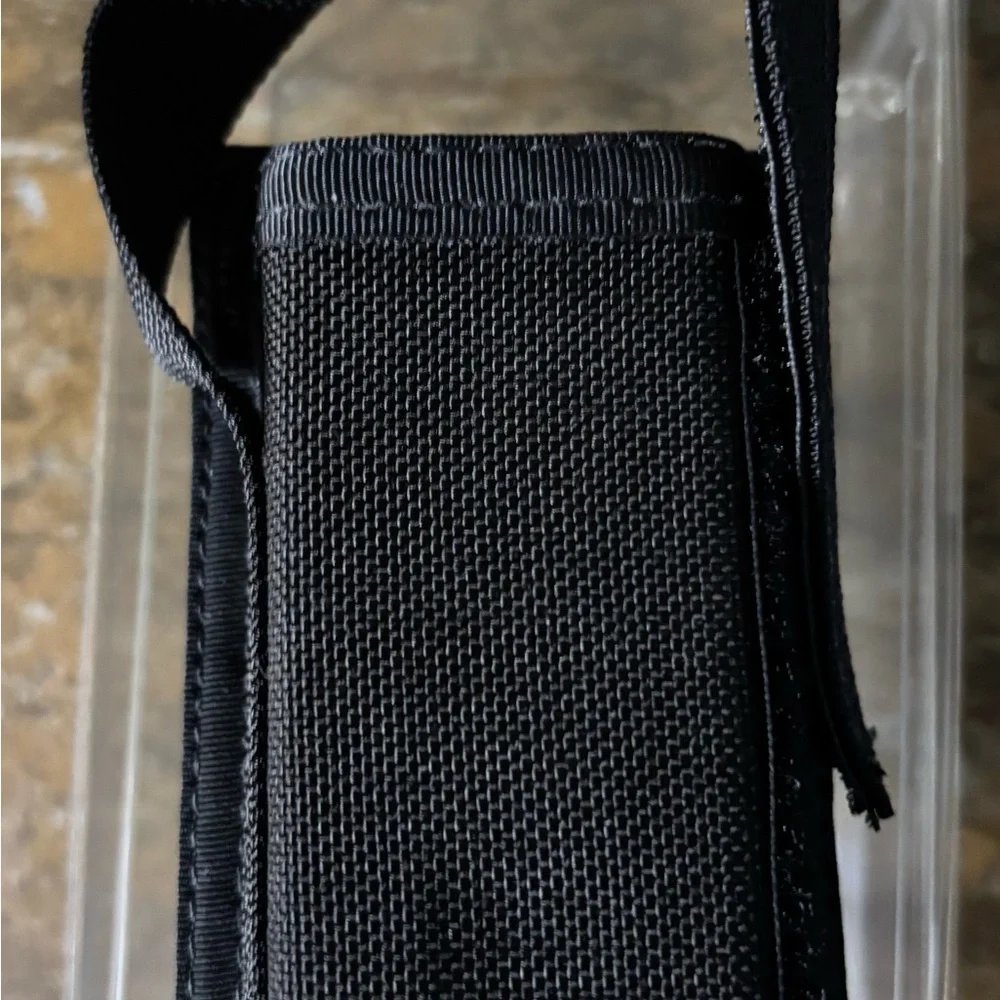 Black Textured Tactical pouch